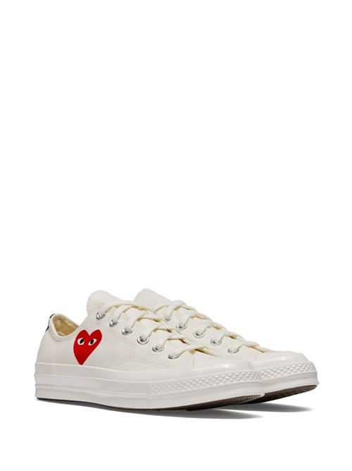 Sneaker con logo COMME DES GARÇONS PLAY | AZK128001AZK1280512WHITE